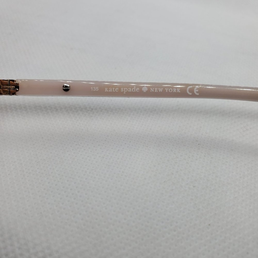 *SOLD* KATE SPADE AGNETA Tortoise Pink Eyeglasses - Picture 9 of 14